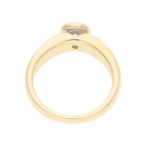 Diamantring Damen 585 Gold Second Hand 25324456 getragen
