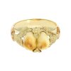 Trachten Ring mit Grandel Gold 585 wie neu 25324462 getragen