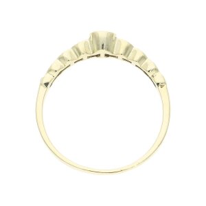 Saphir Ring Gold 585 Brillanten Second Hand 25324578...