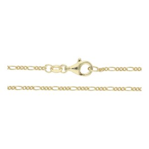 Kette für Anhänger Silber 925 Gold plattiert...