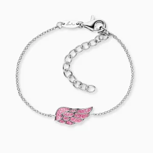 Herzengel Kinder Armband HEB-GLITTERWING Flügel,...