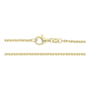 Kette für Anhänger Silber 925 Gold plattiert...