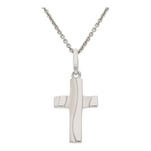 Kreuz Anhänger Silber 925 Strukturiert JL20-02-1154...