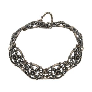 Trachtenarmband Silber 925 geschwärzt Second Hand...