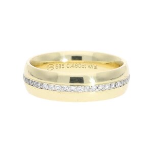 JuwelmaLux Memoire Ring Gold 585 mit Brillanten JL34-07-0084