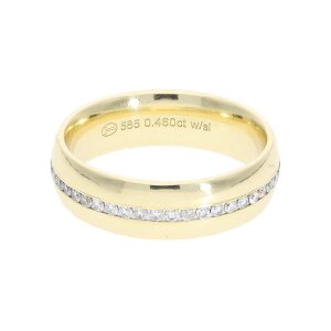 JuwelmaLux Memoire Ring Gold 585 mit Brillanten JL34-07-0084