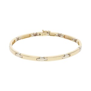 Armband Gold und Weißgold 585 FBM Second Hand wie...
