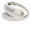 JuwelmaLux Ring Silber 925/000 mit Süßwasser-Zuchtperle JL10-07-0451
