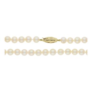 JuwelmaLux Perlenkette 585/000 (14 Karat) Gold...