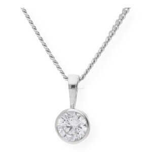 Kettenanhänger Silber 925 Zirkonia JL10-02-0352...