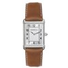 Michel Herbelin Art Déco Uhr Herren 17468AP22GD Edelstahl, Leder