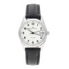 Jacques Lemans Armbanduhr 1-2005B Edelstahl, echt Leder