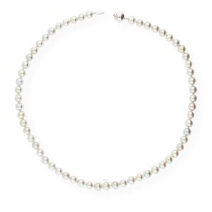 JuwelmaLux Perlenkette 585/000 (14 Karat) JL30-05-0089 Akoya-Zuchtperlen