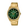 Casio Uhr Unisex MTP-1302PGC-3AVEF Edelstahl, Gold plattiert, Quarz