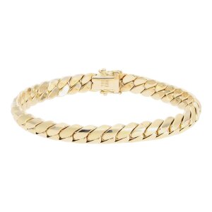 Armband Gold 585 FBM halbmassiv Second Hand 25324922 getragen