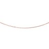 Ernstes Design Halskette AK20.42 Edelstahl rosé vergoldet Länge 42 cm