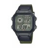 Casio Uhr Herren AE-1200WHUB-3AVEF Resin, Stoffband, Grün