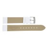Bruno Söhnle Lederband Weiß 61-51990-117 17 mm Bandanstoß