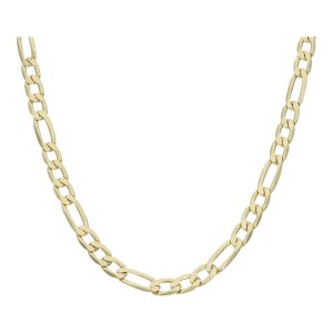 Italienische Goldkette 585 Figaro massiv Second Hand wie...