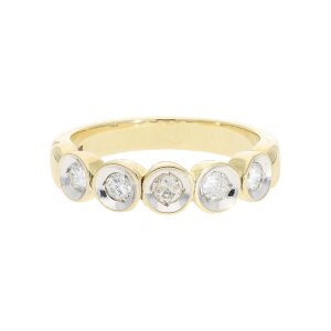 Diamant Ring Gold 333 massiv Second Hand wie neu 25324999...