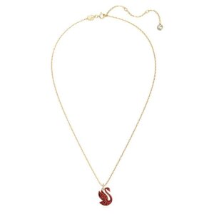 Swarovski Halskette 5647871 Schwan, Mittel, Rot,...