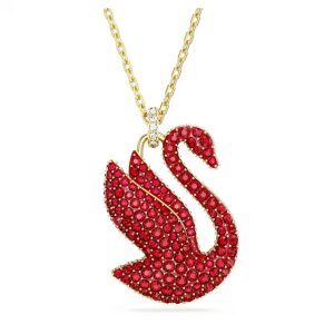 Swarovski Halskette Schwan 5649773 Groß, Rot,...