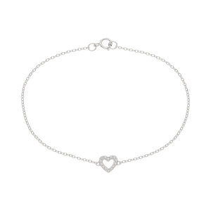 Armband Silber 925 mit Zirkonia Herz JL52-03-0133 JuwelmaLux