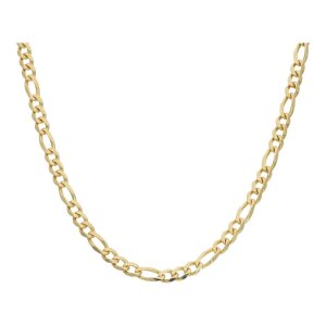 Figaro Kette massiv Gold 585 Second Hand, wie neu...