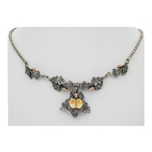 Trachtencollier Rotgold 585 Silber 835 Grandl Second Hand...