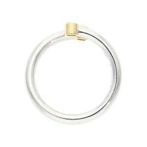 Ring Platin 950 und Gold 750 Brillant Second Hand wie neu...