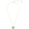 Swarovski Idyllia Anhänger 5709950 Verschiedene Schliffe, Pavé, Schmetterling, Mehrfarbig, Metallmix
