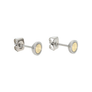 Boccia Titan Ohrstecker Bicolor 0541-02