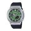 Casio G-Shock Uhr Herren GBM-2100A-1A3ER Bluetooth, Solar, Resin, Edelstahl, Harz, Grün, Schwarz