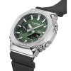 Casio G-Shock Uhr Herren GBM-2100A-1A3ER Bluetooth, Solar, Resin, Edelstahl, Harz, Grün, Schwarz