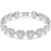 Ariana Grande x Swarovski Tennis Armband 5720860 Verschiedene Schliffe, Weiß, Rhodiniert