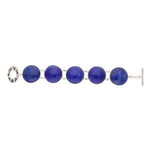 Lapislazuli Armband echt Silber, Second Hand, wie neu...