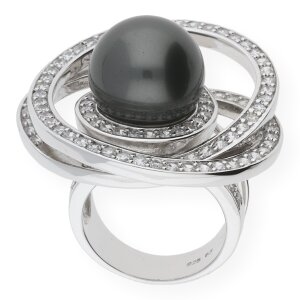 JuwelmaLux Ring Silber 925/000 mit Perlimitat JL10-07-0443