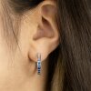 Engelsrufer Creolen ERE-OCEAN-ZIM-CR-21 Silber Zirkonia blau