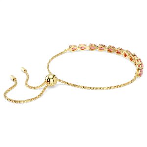 Swarovski Matrix Armband 5707187 Tropfenschliff, Rosa, Gold plattiert