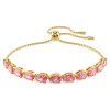 Swarovski Matrix Armband 5707187 Tropfenschliff, Rosa, Gold plattiert