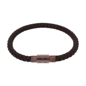 Joop! Armband 2039824 Leder, Edelstahl,...