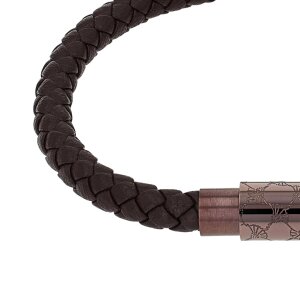 Joop! Armband 2039824 Leder, Edelstahl,...