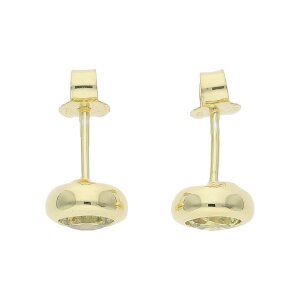 Ohrstecker Gold 333 mit Peridot JL20-06-1175 JuwelmaLux