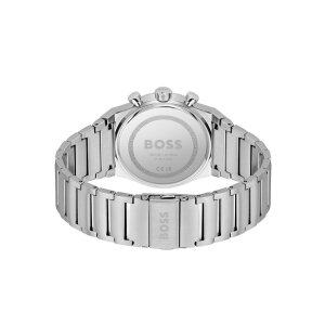 Boss Herrenuhr 1514220 Chronograph, Edelstahl, Grün