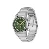 Boss Herrenuhr 1514220 Chronograph, Edelstahl, Grün
