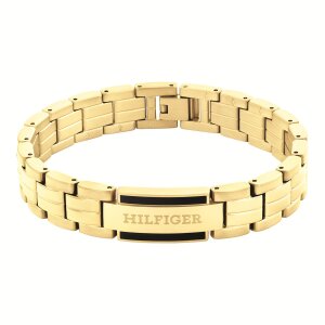 Tommy Hilfiger Herren Armband 2790601 Edelstahl Gold...