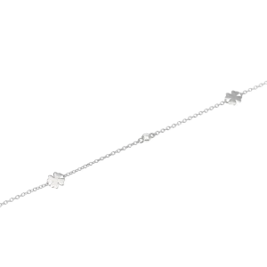 Mabina Damen Fußkette 925 Silber 534064 Zirkonia