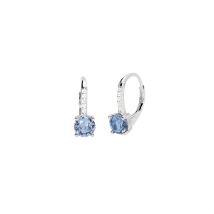 Mabina Damen Ohrhänger 563725 Silber mit einen...