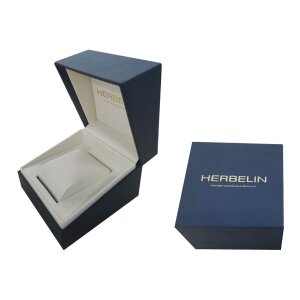 Michel Herbelin Damenarmbanduhr 1743BT22 Art Déco Edelstahl, Bicolor