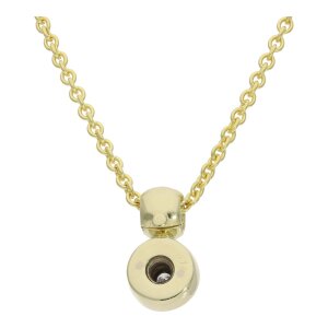 585 Weißgold & Gelbgold Clip-Anhänger,...